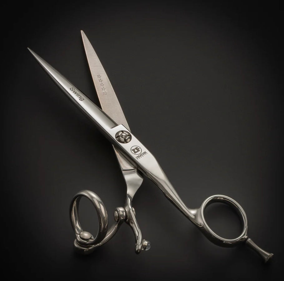 guida a lame e tagli di forbici