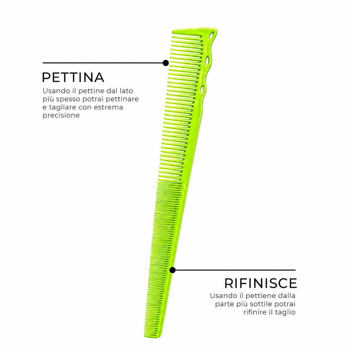 Pettine per sfumature