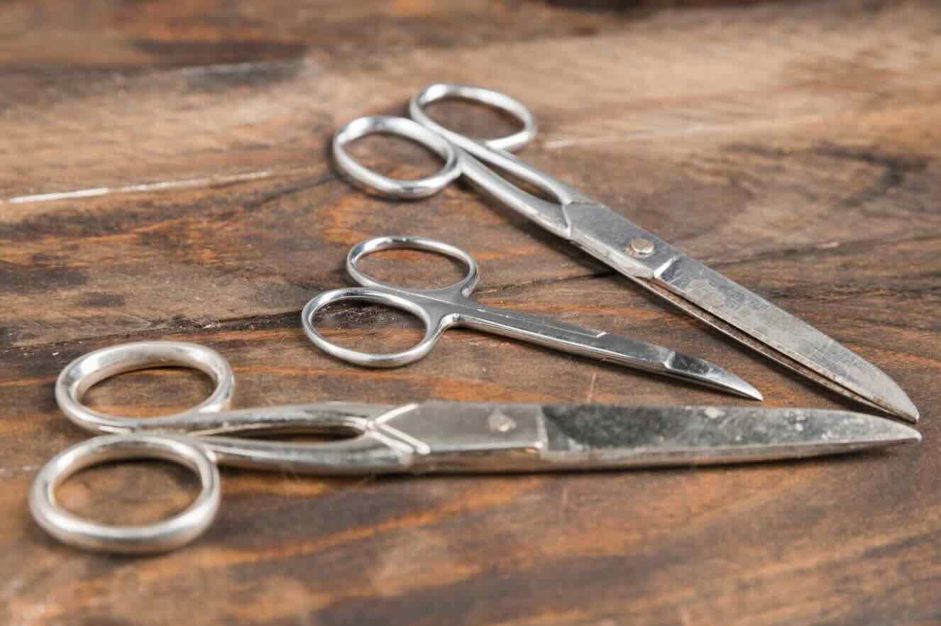 perché le forbici arrugginiscono