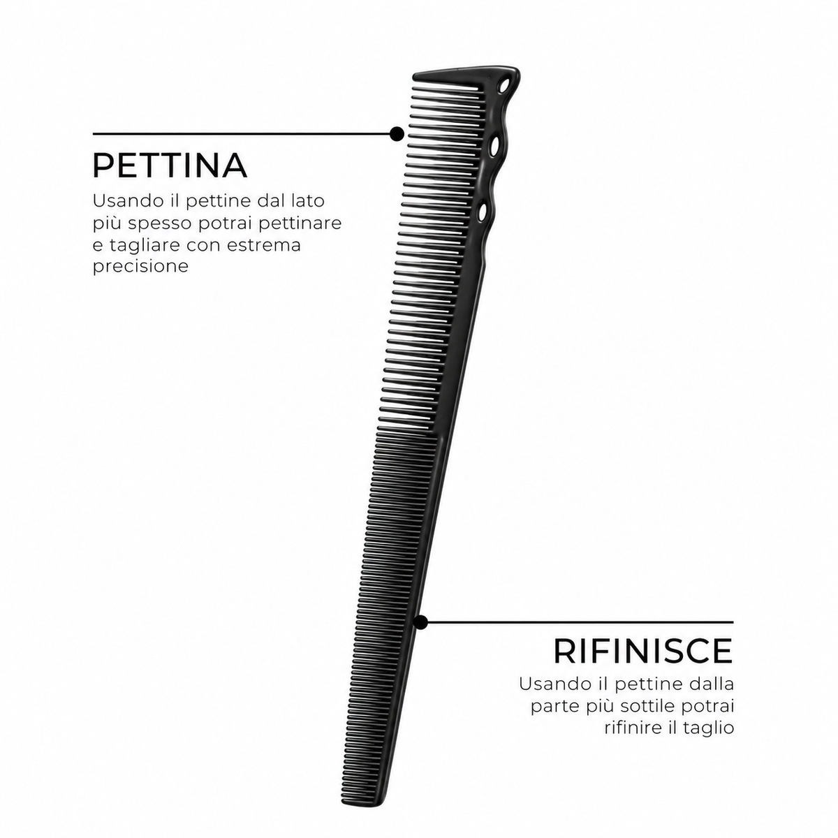 Pettine per sfumature